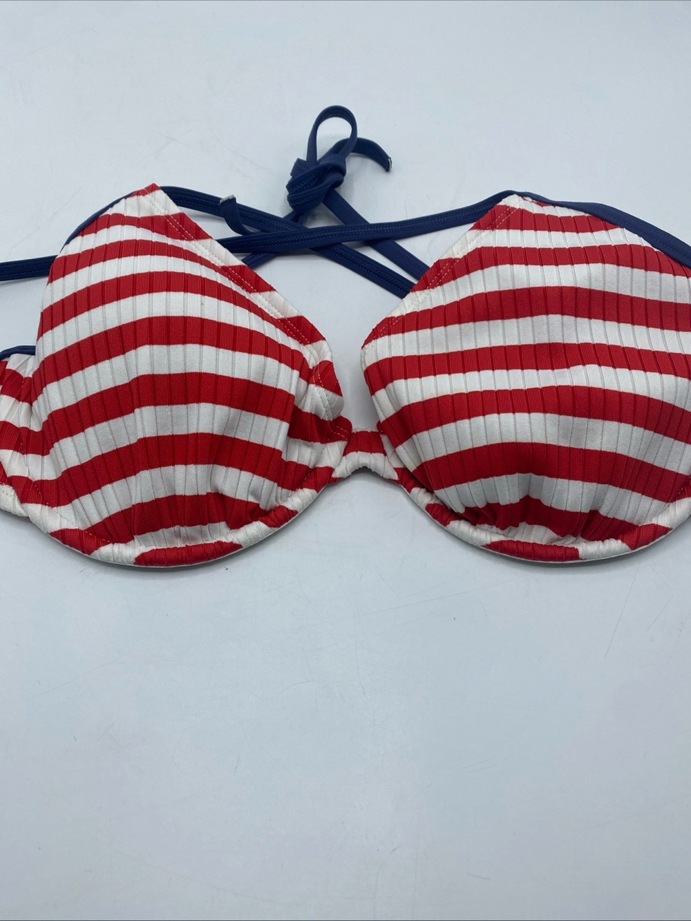 Body Glove Eclipse Surf Rider True Red White Blue Patriotic Bikini D Cup Small - Picture 5 of 7
